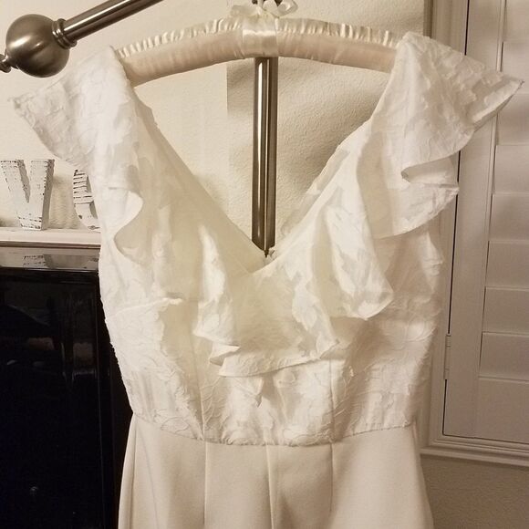 Keepsake Radar White Jumpsuit sz XS - Picture 4 of 8